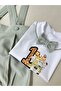 1 Year Old Safari Print Shorts Salopette Suit - 6
