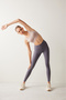 Gray High Waist Ankle Length Leggings