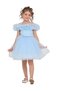 Girl's Shoulder Strap Tulle Wedding Henna Engagement Wedding Birthday Special Occasion Evening Dress Wedding Dress 1-5 Years Old