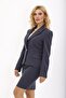 Men's Lapel Single Button Classic Jacket - Smoked - 1045100 - 2
