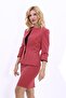 Zero Collar Plain Short Jacket-Tile - 1015100 - 5