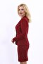 Single Button Classic Jacket-Burgundy - 1044100 - 2