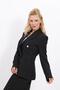 Men's Collared Cross Jacket - Black - 1047100 - 5