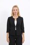 Zero Collar Plain Short Jacket-Black - 1015100 - 5