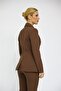 Bitter Brown Pocket Bag Jacket - 3