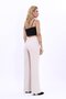 Wide Leg Trousers-Mink - 5