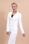 Mini Blazer Ceket-Ekru