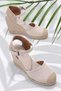 Mink Natural Women's Wedge Heeled Shoes K01874055565 - 3