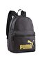 حقيبة ظهر Phase Backpack 091164 للجنسين، باللون الأسود والذهبي