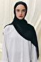 Tasseled 50% Cotton Brice Shawl - Black - 2