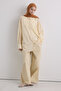 Tasseled 50% Cotton Brice Shawl - Cinnamon - 2