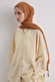 Tasseled 50% Cotton Brice Shawl - Cinnamon - 3