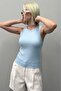 Blue Basic Strap Women's Undershirt Sh253 - 6