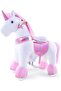 Official Licensed Kids Riding Horse Toy With Brake Best Gift For Kids-pink