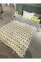 Single Double-Sided Welsoft Quilt Yellow Big Star - 3