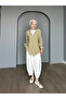 Modal Fabric V-Neck Buttoned Hijab Women's Shirt - 3