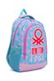 Pink Benetton 13014 Girl School Bag Durable for Continuous Use - 3