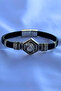 Genuine Leather Men's Bracelet Made with Eagle Hexagon Zircon Stone Handcrafted - 3