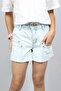 Girl Jeans Shorts Denim Jeans Fabric - 2