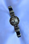 Genuine Leather Men's Bracelet Made with Wolf Figure Zircon Stone Handcrafted - 2
