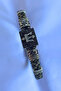 Genuine Leather Men's Bracelet Made with Spear Rectangular Zircon Stone Handcrafted - 2