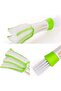 Car Brush Multi Function Cleaning Brush for Car Air/Ac Vent - 2 Microfiber Sleeves Blinds Cleaner