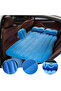 Car Travel Inflatable Mattress Air Bed - Foldable Car Air Bed Cushion with Auto Pump and Two Pillows - 2