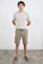 Tie Waist Knitwear Shorts - 3