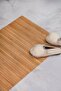 Natural Bamboo Non-Slip Bath Mat |   Non-Slip Base - 2