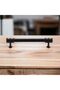 Hyacinth Furniture Kitchen Drawer Cabinet Cupboard Handles Cover Handle Handle Black 160 mm Metal Handle - 4