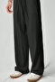 Light and Comfortable Muslin Baggy Men's Trousers - Black - 4