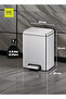MADISON 8L Step Trash Bin – Soft-Close Lid, Brushed Stainless Steel, Fingerprint-Resistant Finish - 2