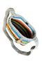 - Emine 9106 Hand Knitted Wooden Bead Detailed Colorful Striped Model Shoulder Bag - 6