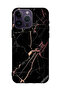 غطاء حماية لهاتف Apple iPhone 14 Pro Max بنمط رخامي متشقق