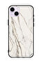 غطاء حماية لهاتف Apple iPhone 14 بنمط رخامي