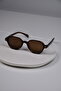 Unisex Women Men Uv400 Protect Round Bone Glass Change Sunglasses - 2