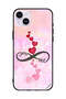 غطاء حماية لهاتف Apple iPhone 14 قلوب أنت وأنا للأبد