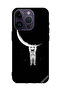 Protective Case Cover For Apple iPhone 14 Pro Hanging On The Moon