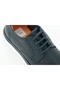 Genuine Leather Navy Blue Casual Sports Men's Shoes - Eva Sole 253250 - 7