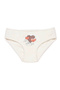 Girls' Cotton Lycra Panties - Colorful Comfortable Flexible Underwear 3-Pack 6747 - 3