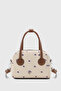 Vintage Versatile Pu Leather Crossbody Bag with Blue Flowers 275