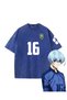 Blue Lock Blue Anime Unisex Oversize Vintage T-Shirt