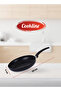 Pressed Aluminum Nonstick Fry Pan with Induction Bottom, 20cm, Black with White Dots - 2