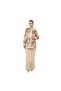 Ethnic Pattern Chiffon Tunic Set