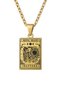 Mental Health Matters Tarot Card |   316L Steel Necklace - 2