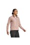 Multi Essentials Women's Pink Stand Collar Fleece - 2
