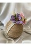 Baby Girl Floral Headband, Floral Hairpin, Newborn Shooting/Birthday Crown - 8