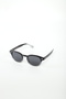 One Two Three Polarized Sunglasses Black White - 6