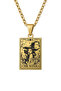 The Witch - Witch Tarot Card |   316L Steel Necklace - 3