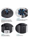 220V Sea Bed Boat Simit Air Pump with Cigarette Lighter Input, Inflating Vacuuming Compressor - 2